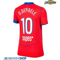 Maglie da calcio Paris Saint-Germain Ousmane Dembele #10 Terza Maglia Femminile 2025-26 Manica Corta
